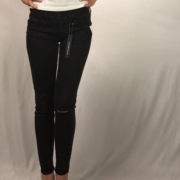 Dollhouse Denim - Dollhouse Black Distressed Jeans Dollhouse Denim - Dollhouse Black Distressed Jeans